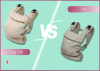 Image Porte-bébé Najell Rise vs najell easy soft avis comparatif