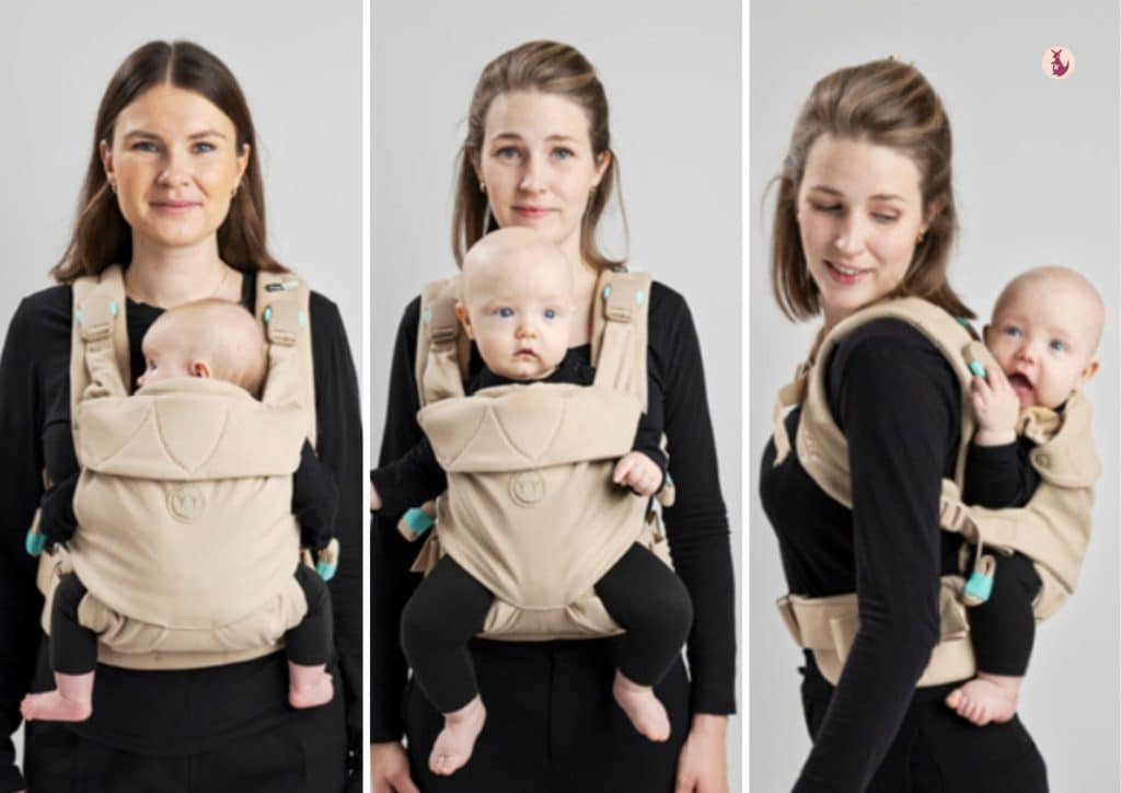 porte-bébé Najell Easy vol.2 positions